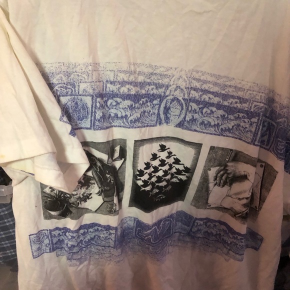 🌴🍎Vintage 1991 Andazia M.C. Escher Tee- 668 *tee deal $80 or $70 w/offer - Picture 6 of 7